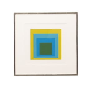 J. ALBERS 'HOMAGE TO THE SQUARE IMAGE 1' 1972
