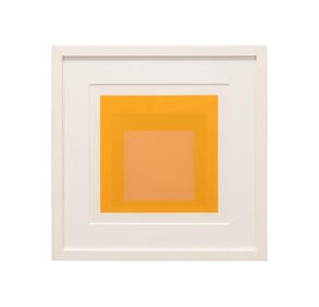 J. ALBERS 'HOMAGE TO THE SQUARE IMAGE 2' 1972
