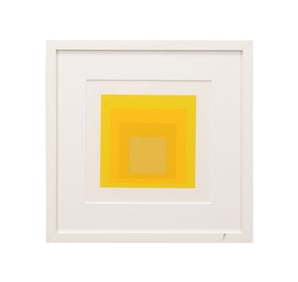 J. ALBERS 'HOMAGE TO THE SQUARE IMAGE 2' 1972