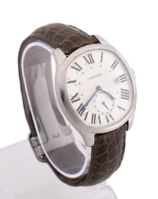 CARTIER 'DRIVE DE CARTIER' 3930 STAINLESS WATCH