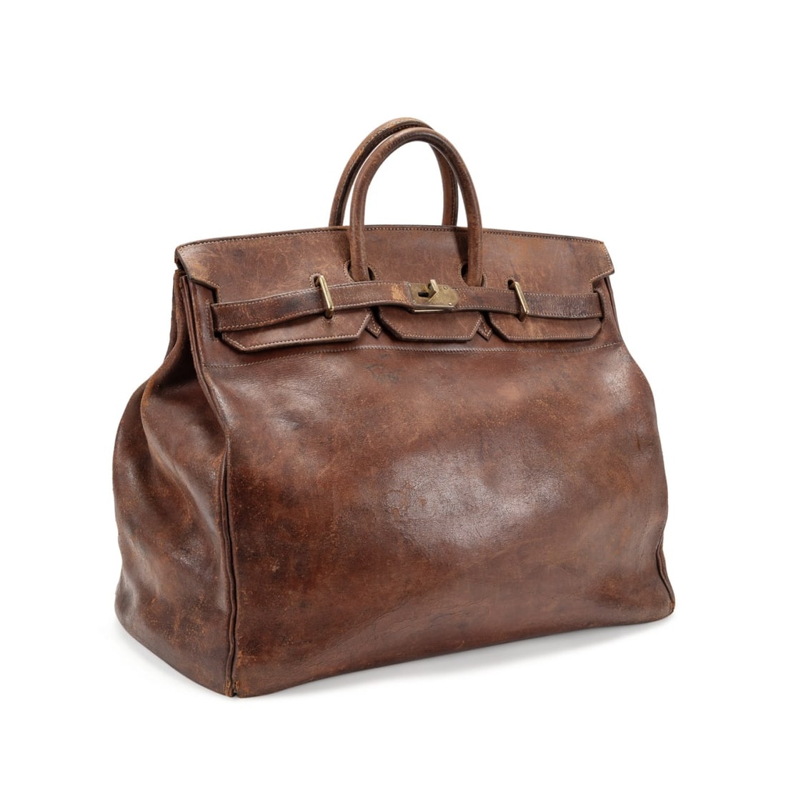 HERMES 1950 HAC LEATHER BAG (1 of 9)