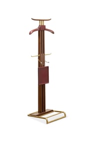 DUPRE-LAFON FOR HERMES OAK & LEATHER VALET