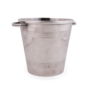 ART DECO STYLE STERLING SILVER CHAMPAGNE COOLER