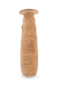 ANCIENT GREEK ALABASTER ALABASTRON, CA. 900 BCE