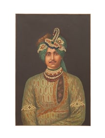 CONTINENTAL SCHOOL PORTRAIT OF A MAN OIL ON CANVAS