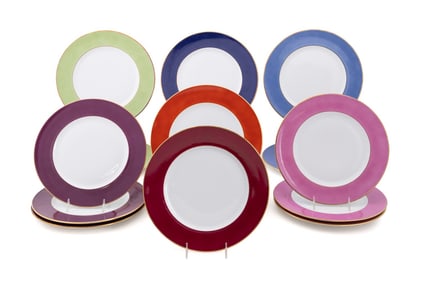 R. GINORI, GROUP OF 18 CHARGERS, VARIOUS COLORS