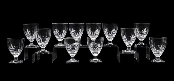 WILLIAM YEOWARD, 12 PIECES OF 'CAROLINE' STEMWARE
