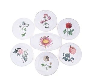 JOHN DERIAN & ASTIER DE VILLATTE, GROUP OF 7 ITEMS