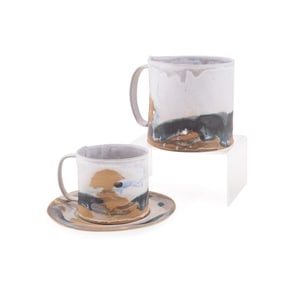 TYLER HAYS FOR BDDW, COFFEE MUG & CAPPUCCINO SET
