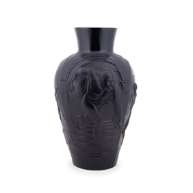 MARIE-CLAUDE LALIQUE FOR LALIQUE 'LES ELEENS' VASE