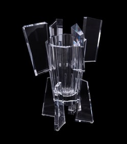 RENE ROUBICEK FOR MOSER 'KRISTALINO' VASE, 7/50