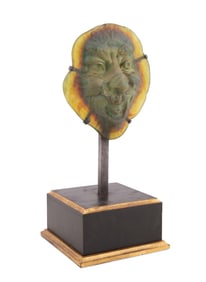 AMALRIC WALTER FOR DAUM PATE DE VERRE SCULPTURE