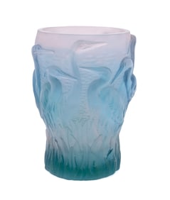 JEAN-FRANCOIS LEROY FOR DAUM, 'AIGRETTES' VASE
