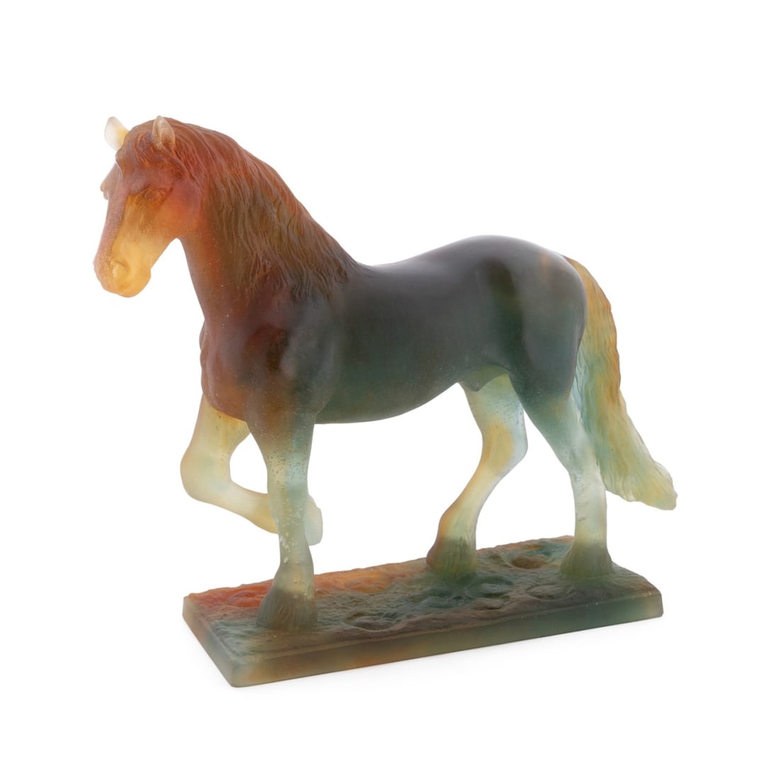 JEAN-FRANCOIS LEROY FOR DAUM, 'HADRIEN HORSE' (1 of 8)