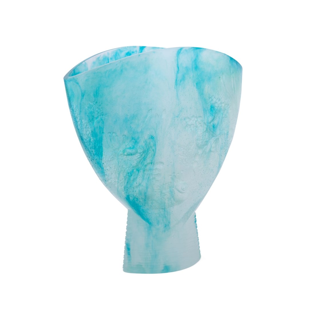 DONALD ROBERTSON FOR DAUM SEA LIFE VASE, 22/125 (1 of 6)