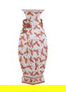 CHINESE PORCELAIN BUTTERFLIES VASE