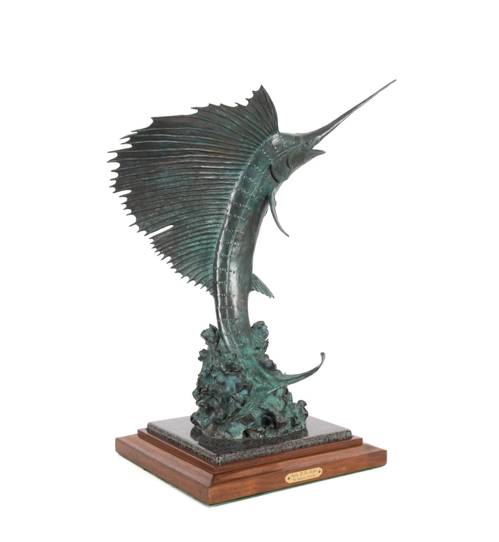 DR. ROBERT TAYLOR, 1988 SAILFISH BRONZE (1 of 7)