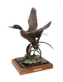 DR. ROBERT TAYLOR, 'WATER'S EDGE' 1988 BRONZE