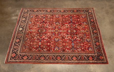 PERSIAN MAHAL HAND KNOTTED RUG