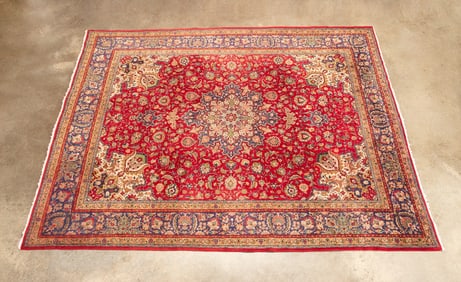 PERSIAN TABRIZ HAND KNOTTED RUG