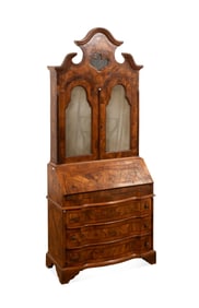 ITALIAN BAROQUE BURL VENETIAN SECRETARY