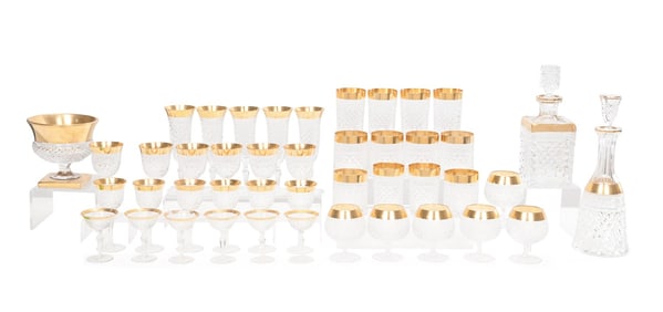 JOSEPHINE HUTTE, 44 PIECE 'ERNESTINE' STEMWARE