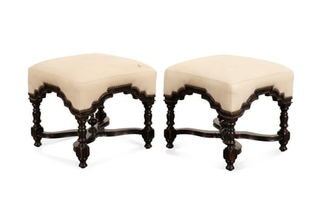 MARGE CARSON, PAIR OF 'WESTCHESTER' BENCHES