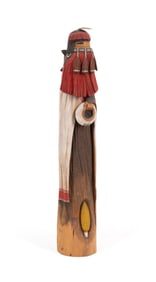 LESTER QUANIMPTEWA 'YELLOW CORN MAIDEN' KACHINA