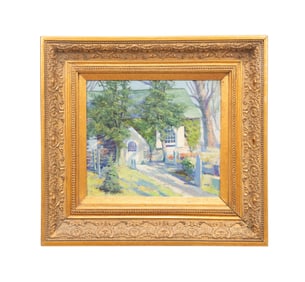 AMERICAN SCHOOL, CHURCH LANDSCAPE, 1925