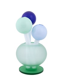 MARCO ZANINI FOR VENINI 'MAR DEI CORALLI' VASE