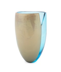 SILVESTRIN CLAUDIO FOR VENINI 'LE SABBIE' VASE