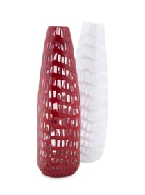 TOBIA SCARPA FOR VENINI, PAIR OF 'OCCHI' VASES