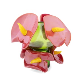 GABRIELE MAGRO FOR VENINI 'ANTHURIUM' VASE, 18/29