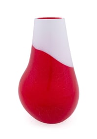 DIEGO CHILO FOR VENINI 'TALISMANO" GLASS VASE