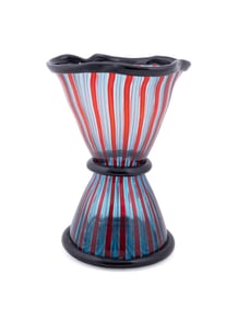 ELENA CUTOLO FOR VENINI 'ROSA TEA' VASE, 2005-8/9