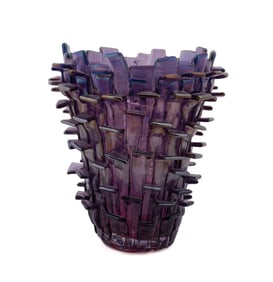 FULVIO BIANCONI FOR VENINI 'RITAGLI' VASE, 103/199