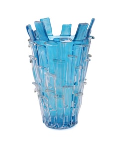 FULVIO BIANCONI FOR VENINI 'RITAGLI' VASE, 23/49