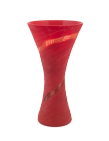 RODOLFO DORDONI FOR VENINI MANTO VASE, 2003