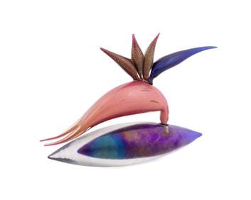 MARIA GRAZIA ROSIN 'VENUSIANI' GLASS SCULPTURE