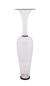 DANTE MARIONI, 'WHITE DOT MOSAIC' VASE, 1994