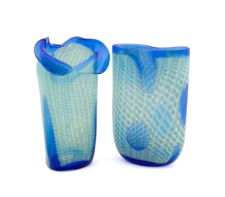 ARCHIMEDE SEGUSO, TWO VASES INCL. TIFFANY & CO.