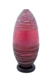 SEGUSO VIRO MURANO 'BO BO' FENCICIO VASE, 12/101