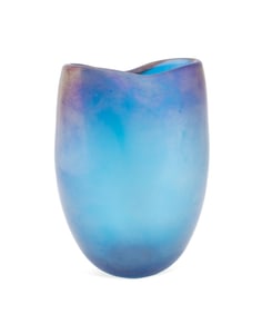 IVAN BAJ FOR ARCADE BLUE 'FICUS' VASE, 2001