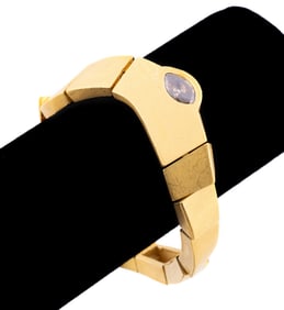 COGNAC DIAMOND MODERNIST 22K BRACELET