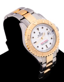 ROLEX YACHT-MASTER SS & 18K YG WRISTWATCH
