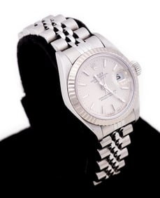 ROLEX OYSTER PERPETUAL DATEJUST SS LADIES WATCH