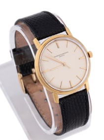 VACHERON CONSTANTIN 34MM 18K YG WATCH, REF. 6515