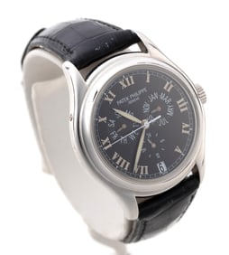 PATEK PHILIPPE ANNUAL CALENDAR PLATINUM WATCH