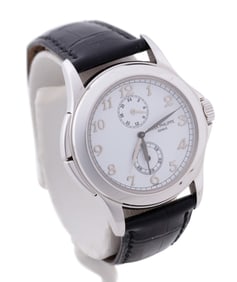 PATEK PHILIPPE CALATRAVA TRAVEL TIME 18K WATCH