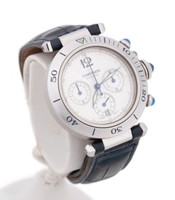 CARTIER, PASHA DE CARTIER CHRONO WATCH, 2113